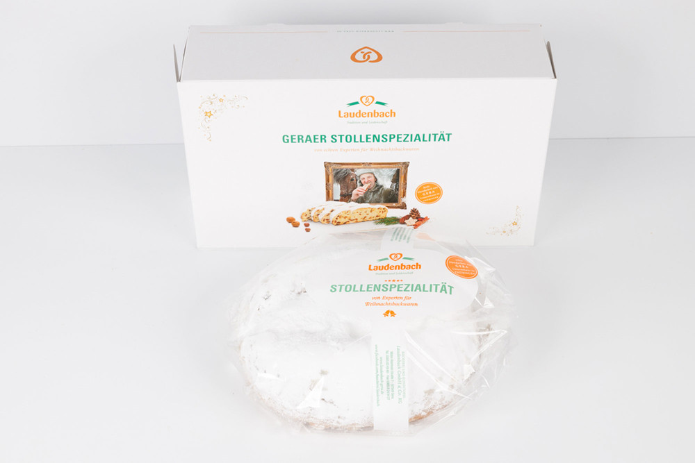 Original Thüringer Mandelstollen, ohne Rosinen oder Sultaninen