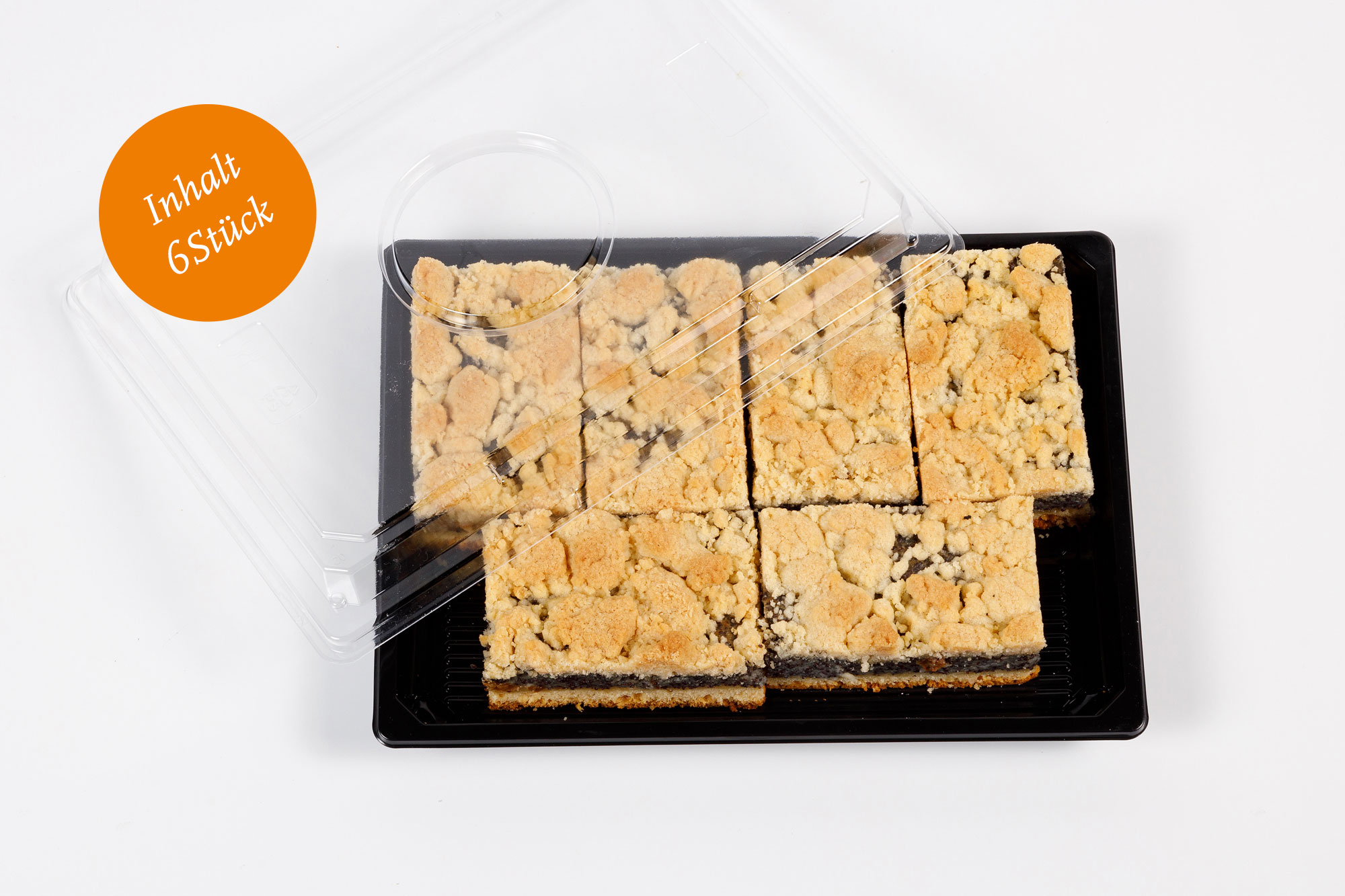 Mohnstreuselkuchen (6 Stück)