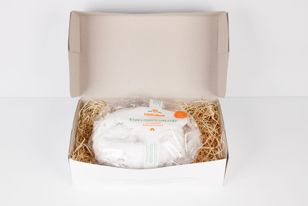 Original Thüringer Mandelstollen, ohne Rosinen oder Sultaninen