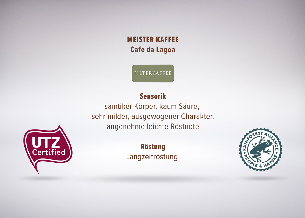 Cafe da Lagoa – Brasilianische Kaffee-Rarität | Filterkaffee | 500 g
