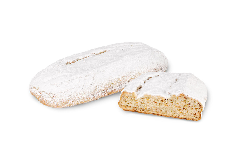 Original Thüringer Mandelstollen, ohne Rosinen oder Sultaninen